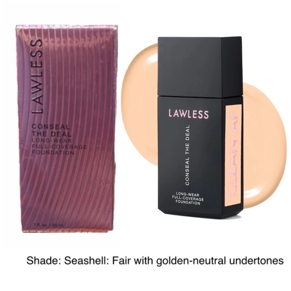 LAWLESS Other - $39 Retail NIB Lawless Conseal The Deal Long Wear Full Coverage Foundation